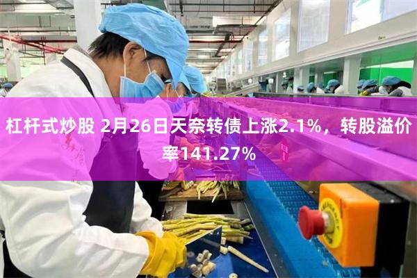 杠杆式炒股 2月26日天奈转债上涨2.1%，转股溢价率141.27%