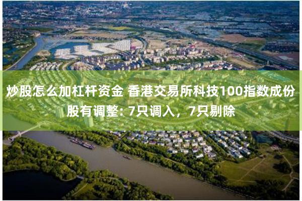 炒股怎么加杠杆资金 香港交易所科技100指数成份股有调整: 7只调入，7只剔除
