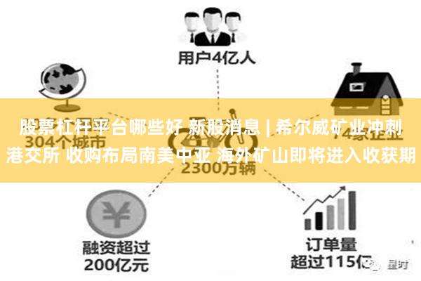 股票杠杆平台哪些好 新股消息 | 希尔威矿业冲刺港交所 收购布局南美中亚 海外矿山即将进入收获期
