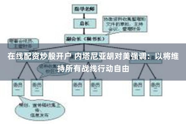 在线配资炒股开户 内塔尼亚胡对美强调：以将维持所有战线行动自由