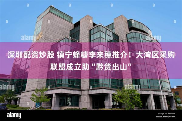 深圳配资炒股 镇宁蜂糖李来穗推介！大湾区采购联盟成立助“黔货出山”