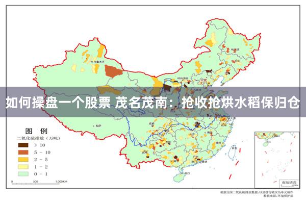 如何操盘一个股票 茂名茂南：抢收抢烘水稻保归仓