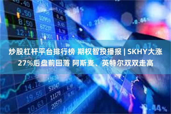 炒股杠杆平台排行榜 期权智投播报 | SKHY大涨27%后盘前回落 阿斯麦、英特尔双双走高