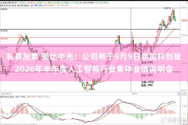 私募股票 奥比中光：公司将于9月9日参加科创板2026年半年度人工智能行业集体业绩说明会