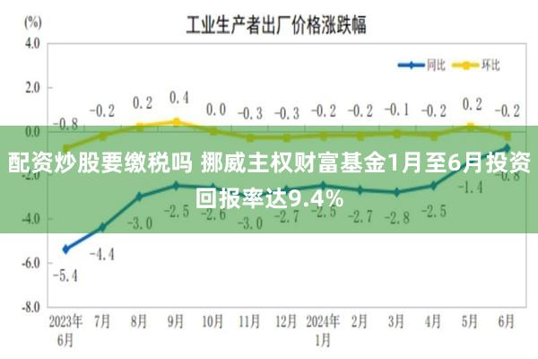 配资炒股要缴税吗 挪威主权财富基金1月至6月投资回报率达9.4%